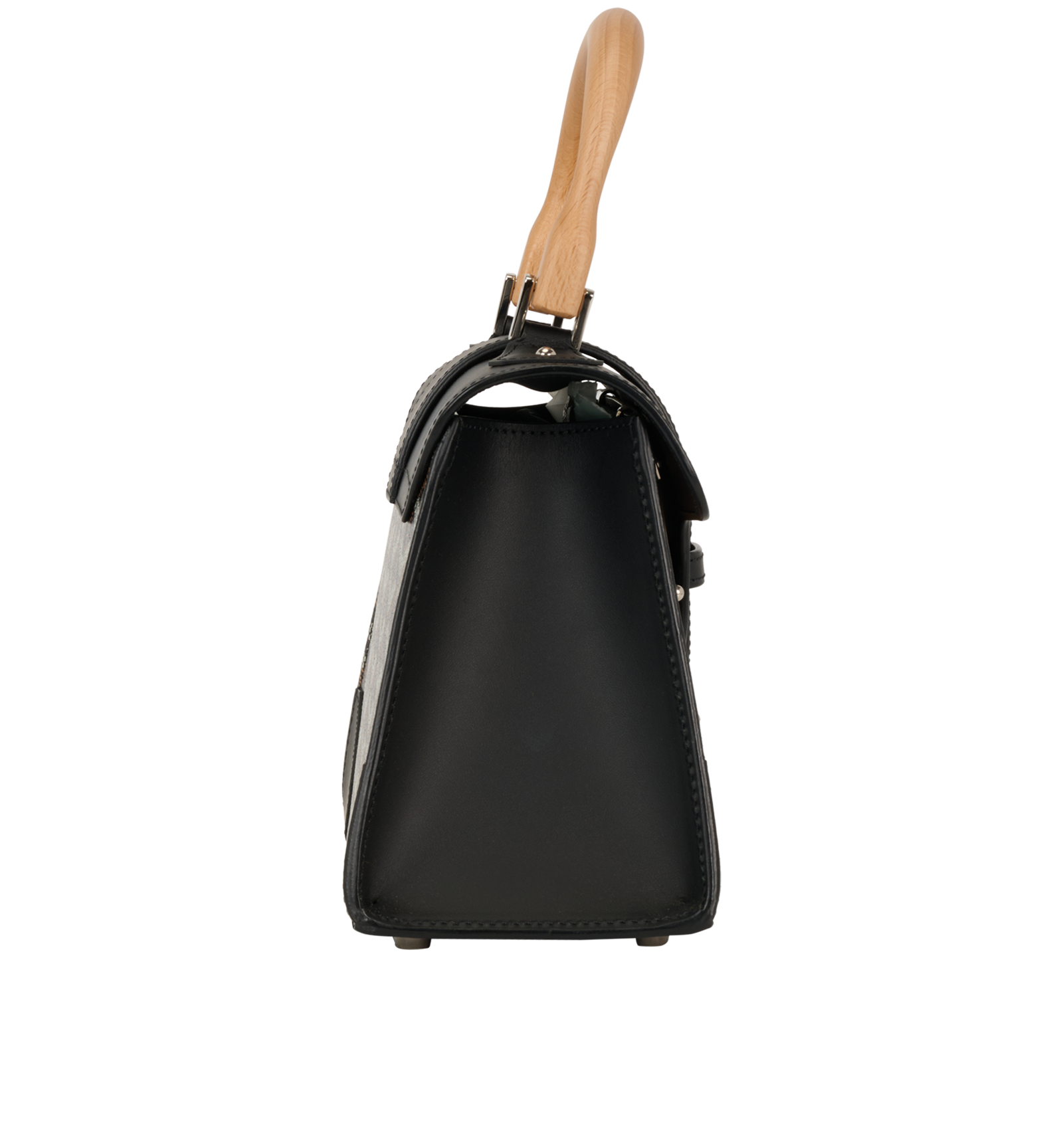 Saigon Mini Bag, &pound;2,250, Handbags, Black, Leather, Side view